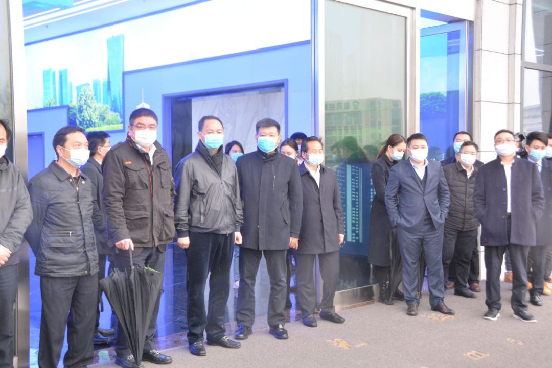 长沙市委副书记、代市长郑建新一行调研AG庄闲游戏环境长沙中联产业园